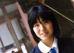 水野もとこプロフィール画像：学生時代の水野もとこ